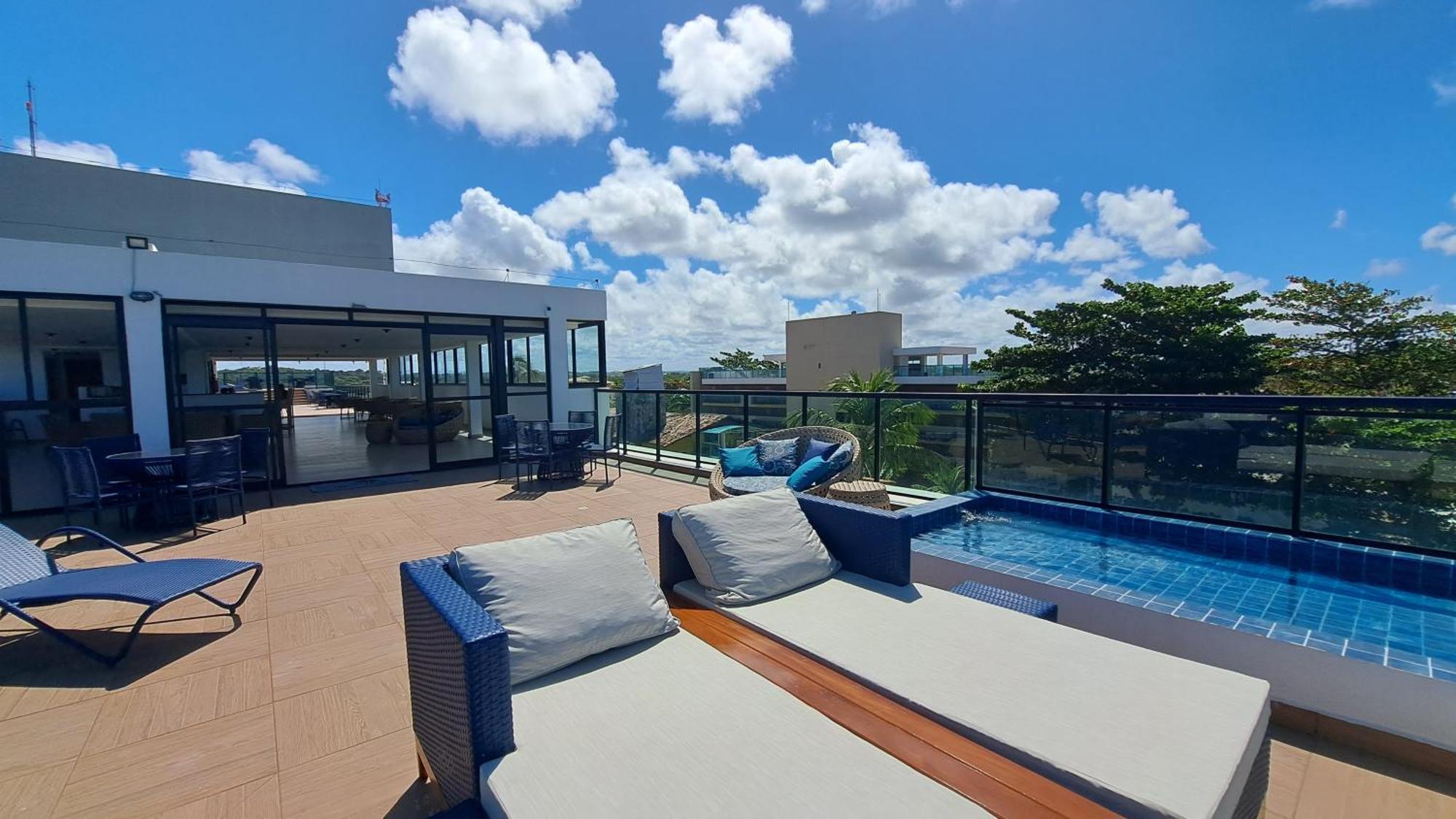 Apartamento Com Piscina No Condominio Maraca2 Ipojuca Exteriör bild